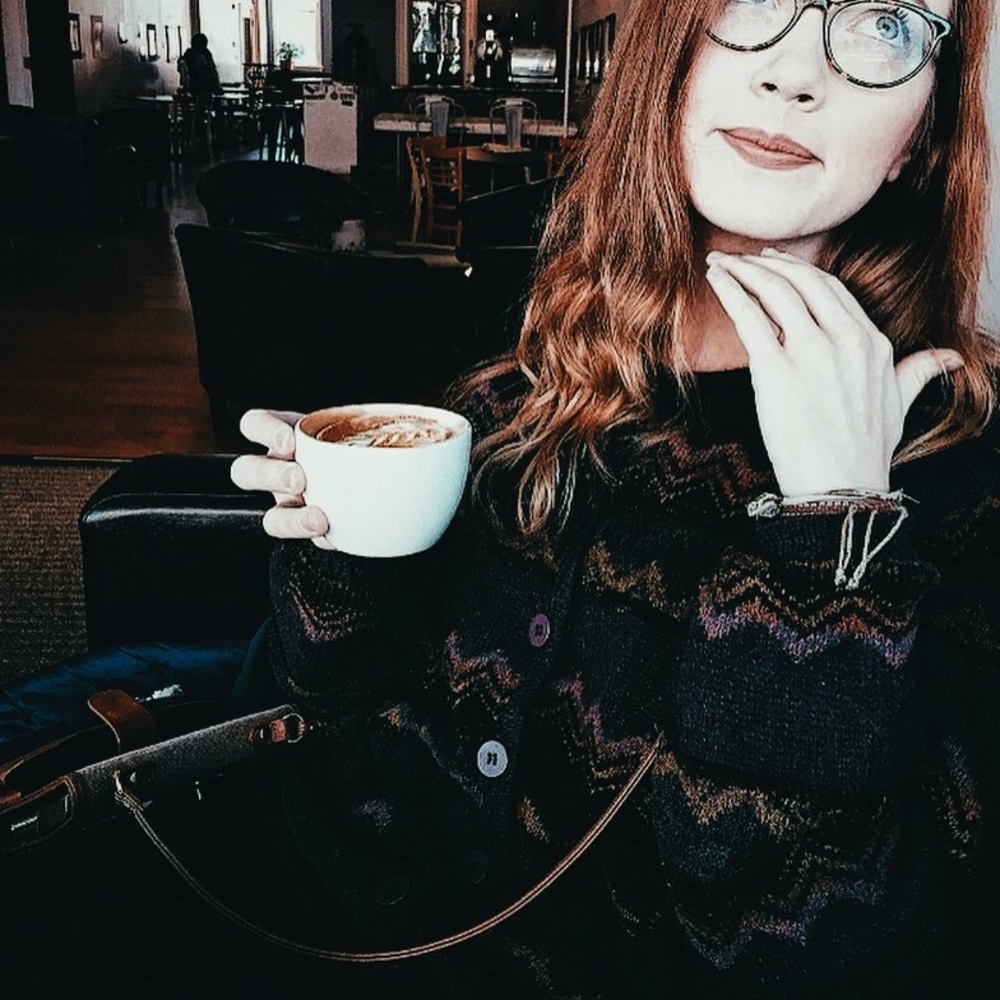 Vintage button up sweater